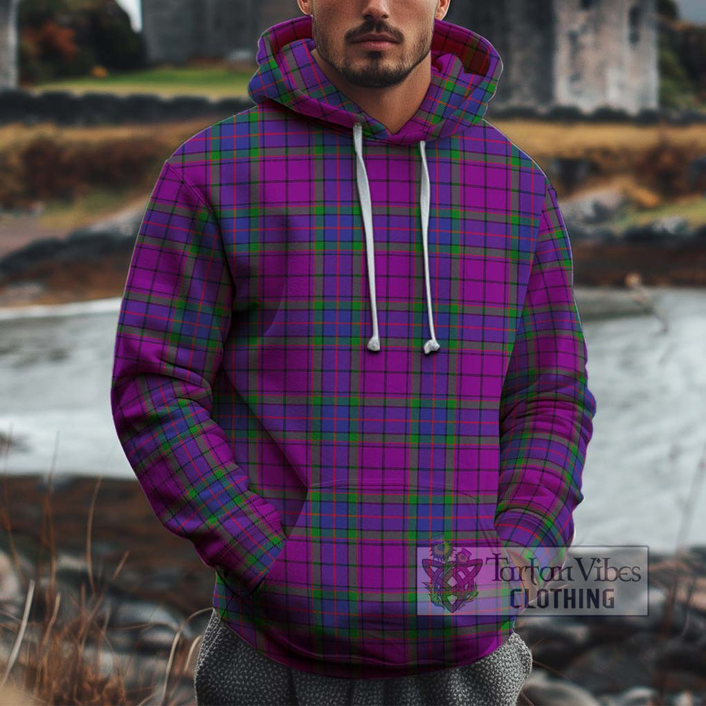 Wardlaw Modern Tartan Cotton Hoodie Pullover Hoodie XS - Tartan Vibes Clothing