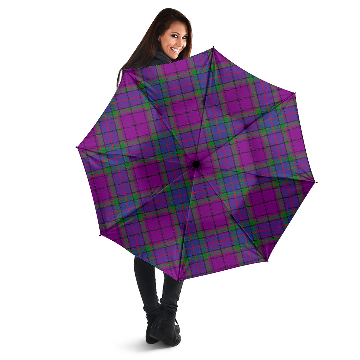 Wardlaw Modern Tartan Umbrella - Tartanvibesclothing