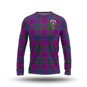 Wardlaw Modern Tartan Long Sleeve T-Shirt with Family Crest