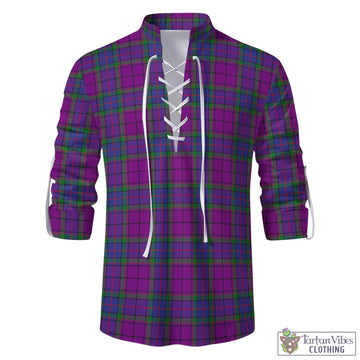 Wardlaw Modern Tartan Men's Scottish Traditional Jacobite Ghillie Kilt Shirt