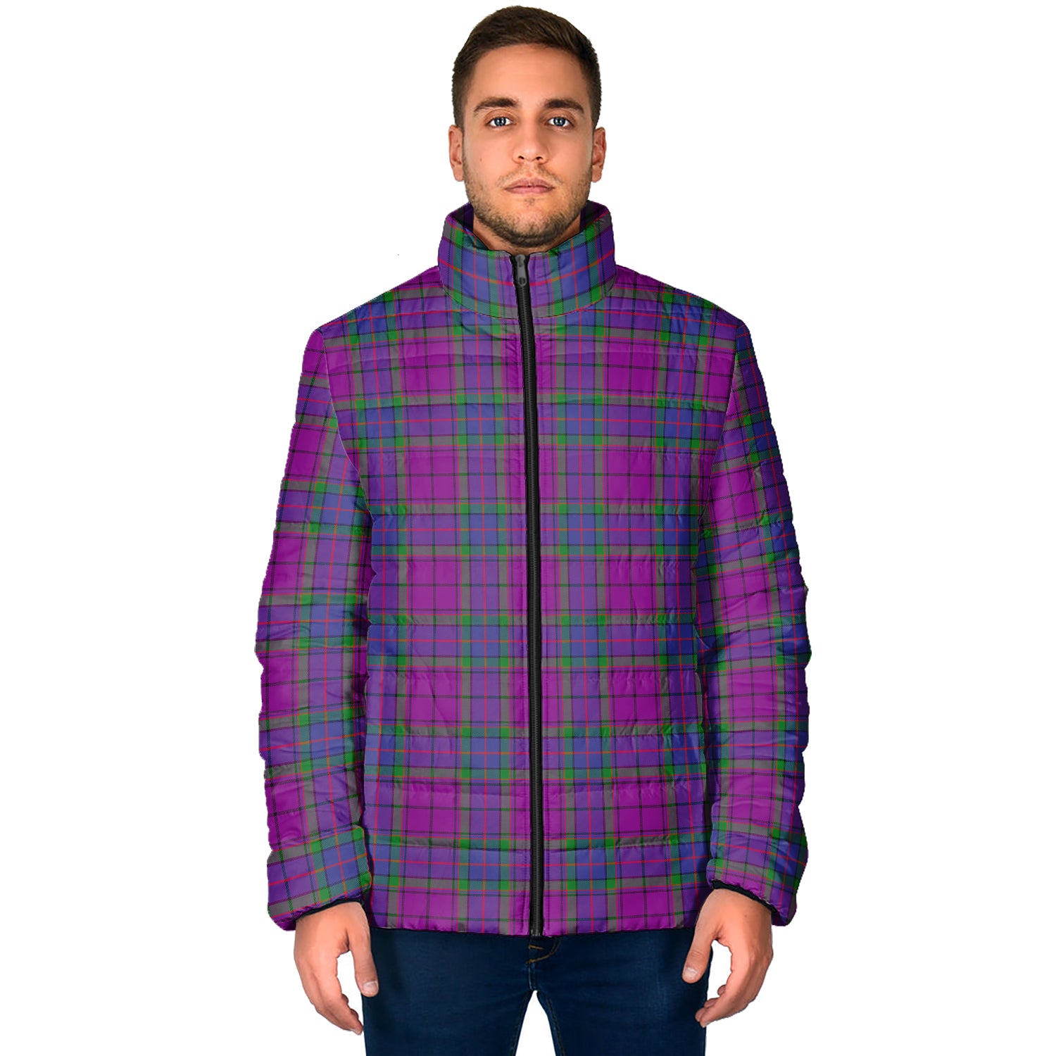 Wardlaw Modern Tartan Padded Jacket - Tartan Vibes Clothing