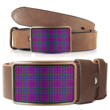 Wardlaw Modern Tartan Belt Buckles