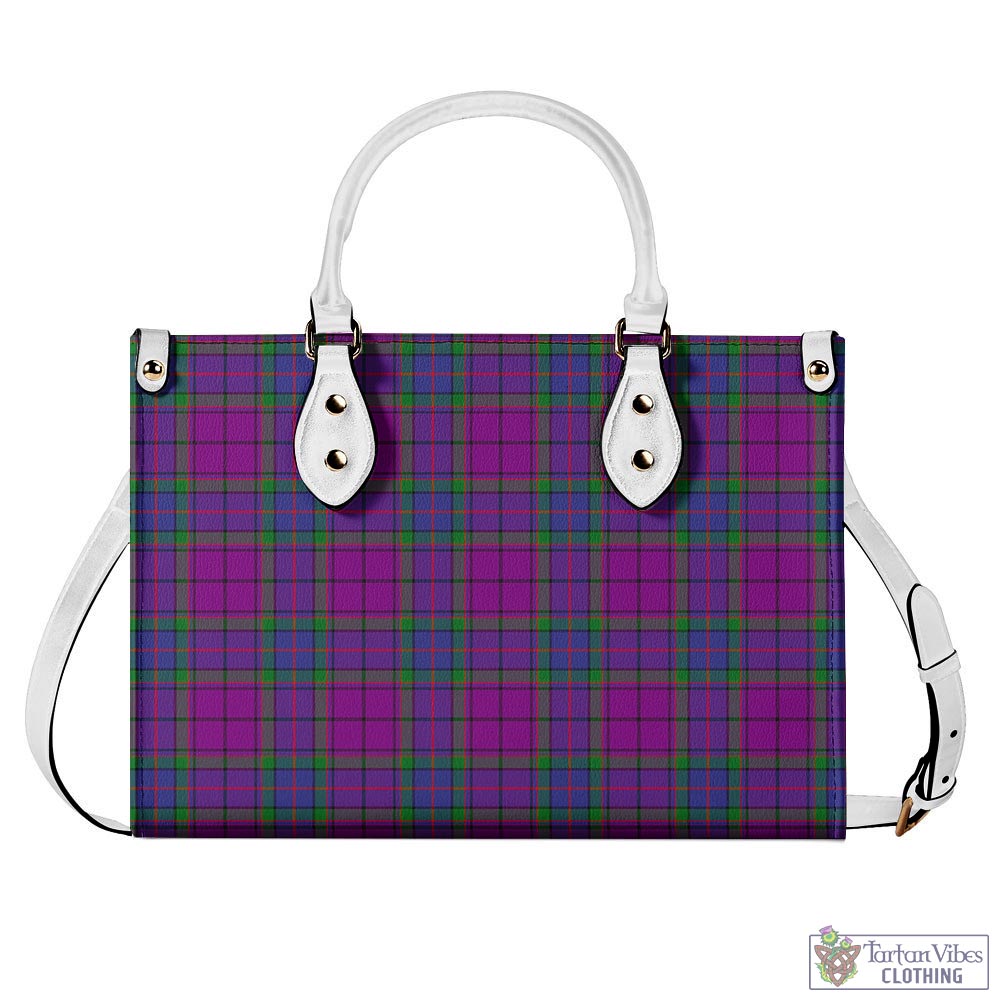 Tartan Vibes Clothing Wardlaw Modern Tartan Luxury Leather Handbags