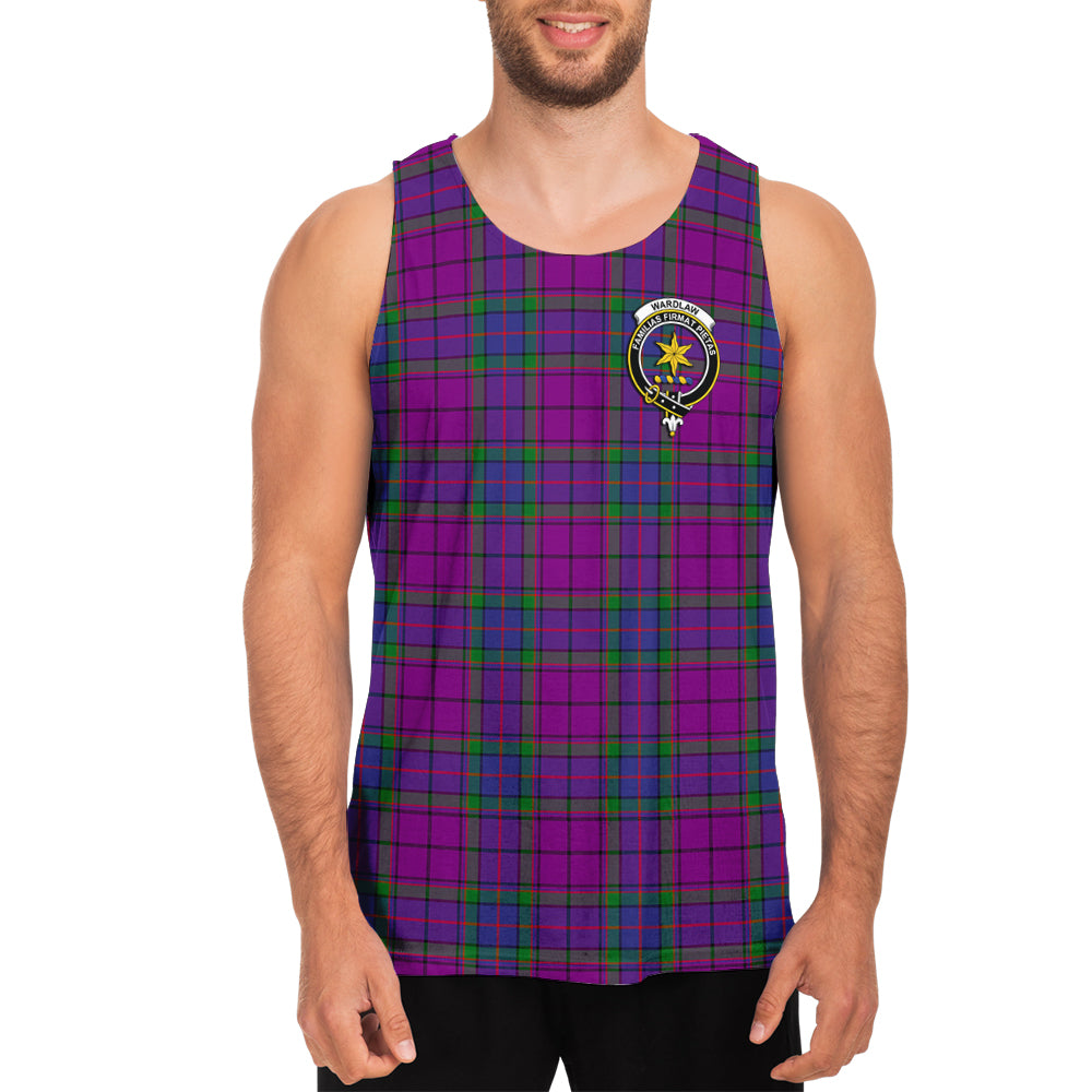 wardlaw-modern-tartan-mens-tank-top-with-family-crest