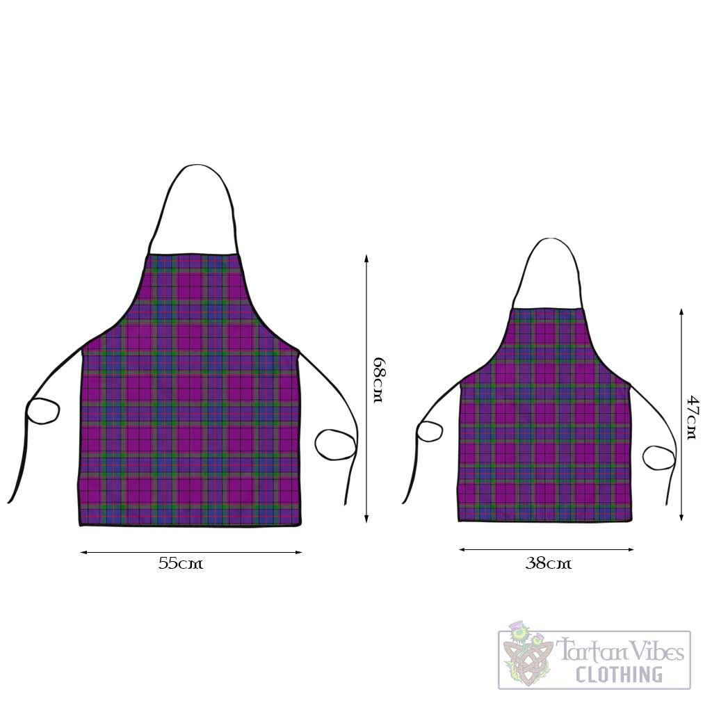 Wardlaw Modern Tartan Apron Black L 55x68 cm - Tartan Vibes Clothing