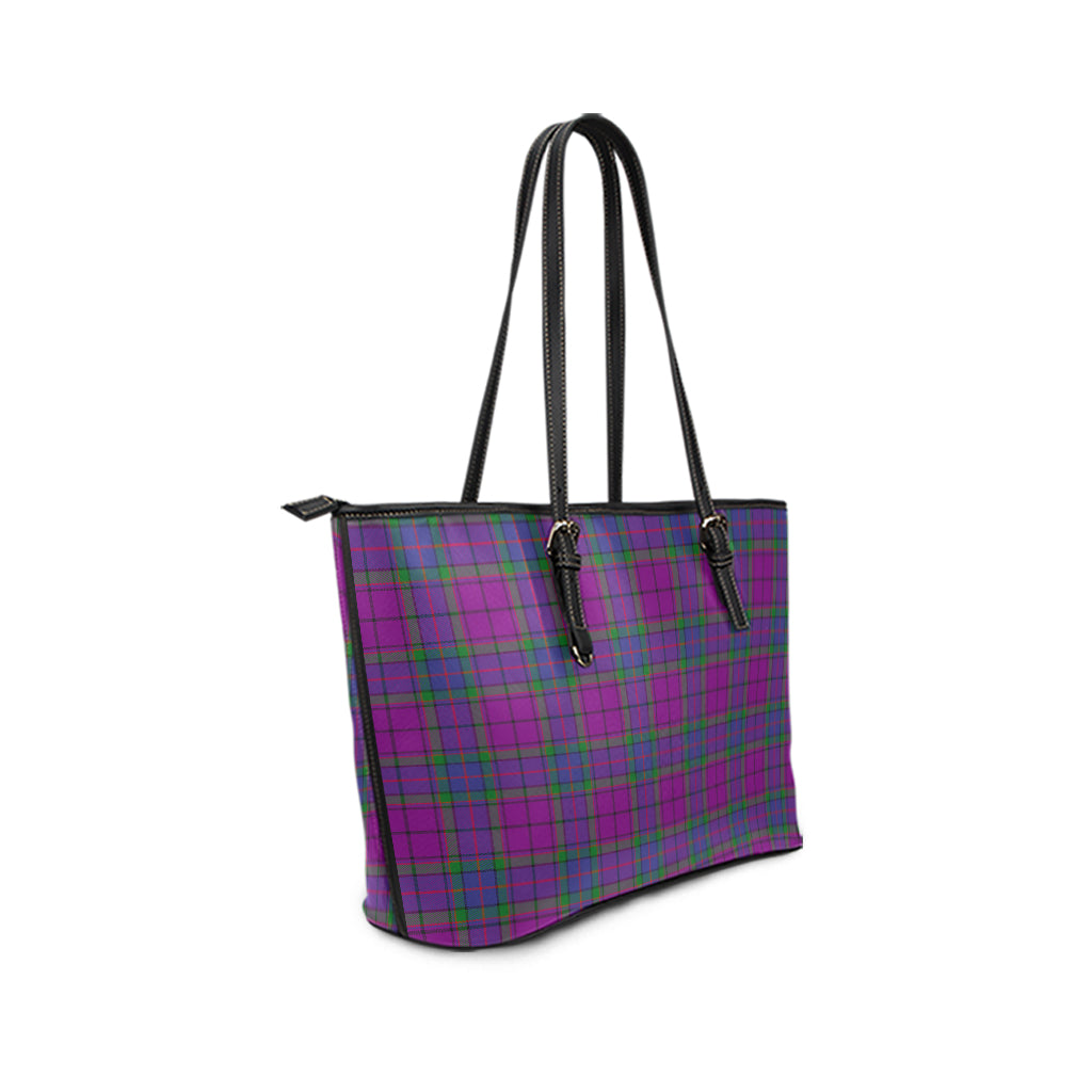 wardlaw-modern-tartan-leather-tote-bag