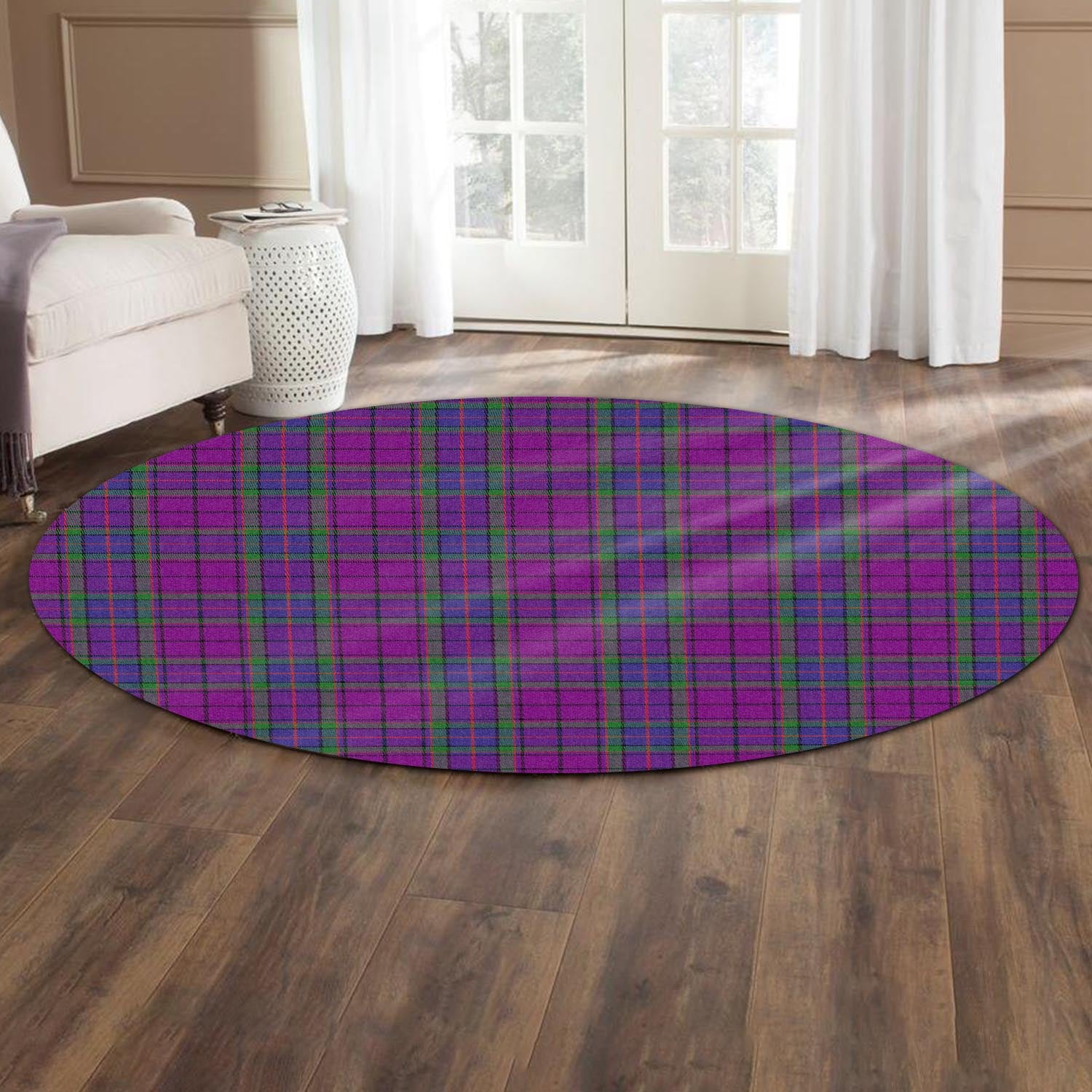 wardlaw-modern-tartan-round-rug