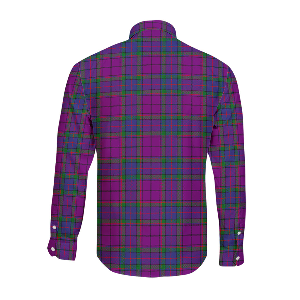 wardlaw-modern-tartan-long-sleeve-button-up-shirt-with-family-crest