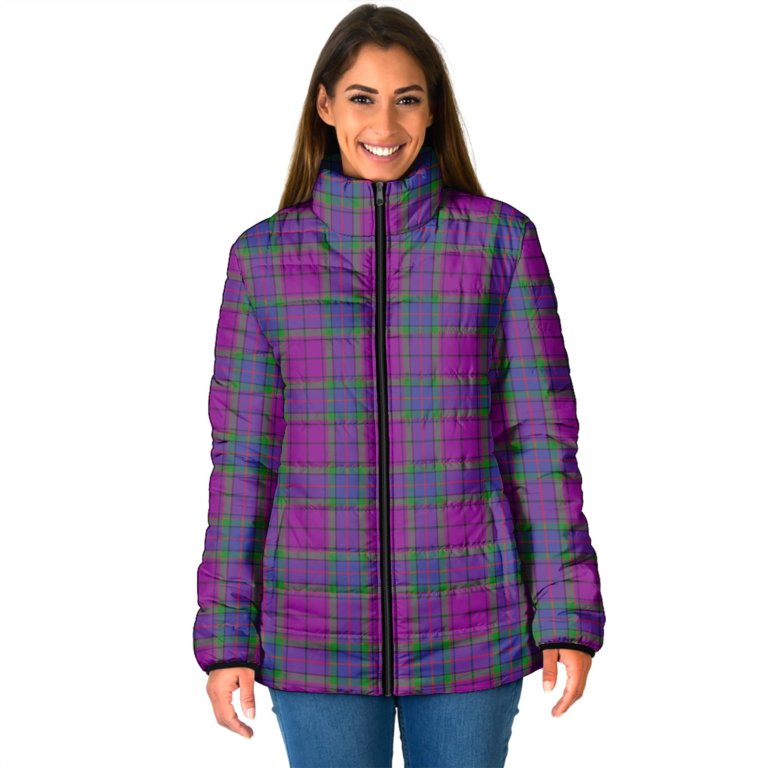 Wardlaw Modern Tartan Padded Jacket - Tartan Vibes Clothing