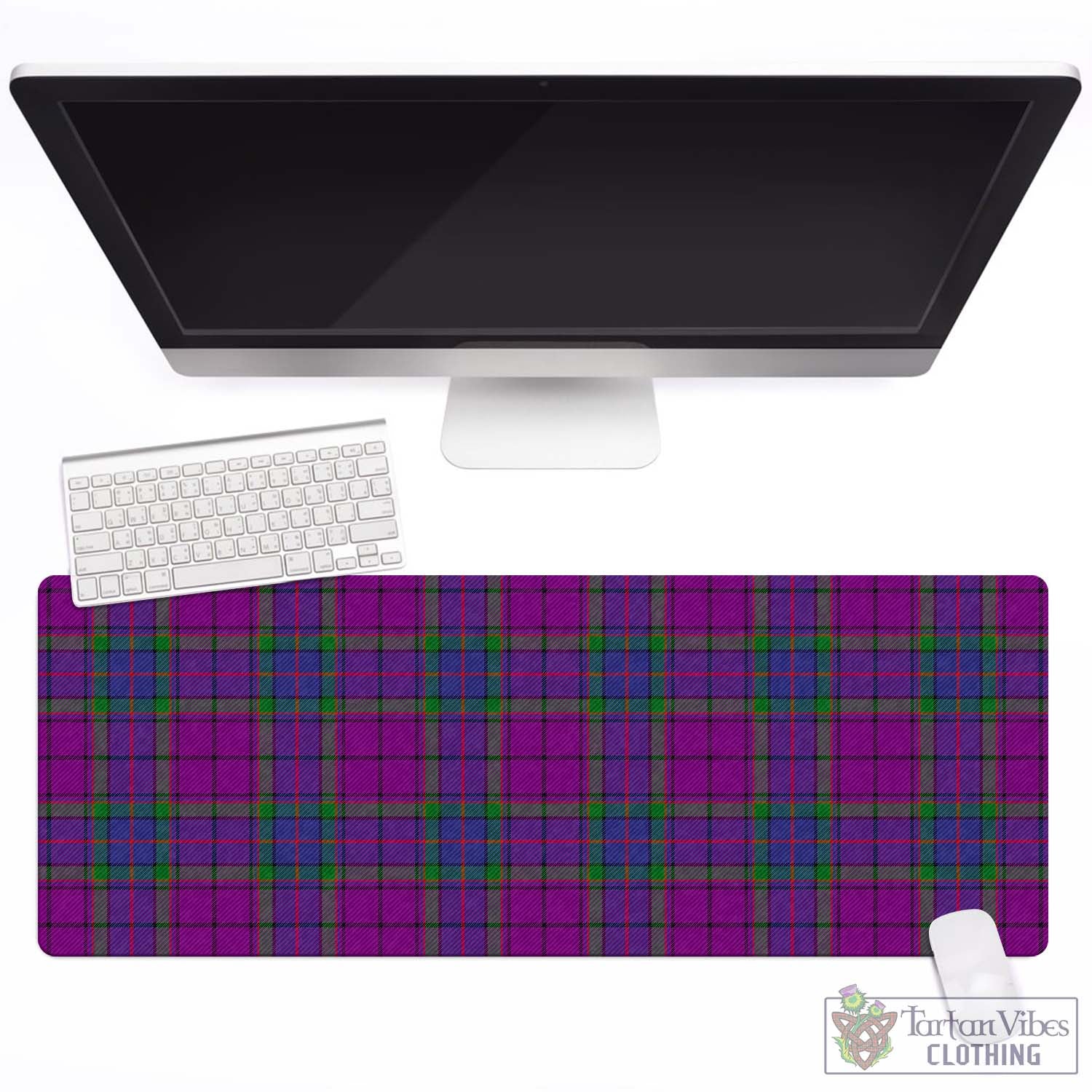 Tartan Vibes Clothing Wardlaw Modern Tartan Mouse Pad