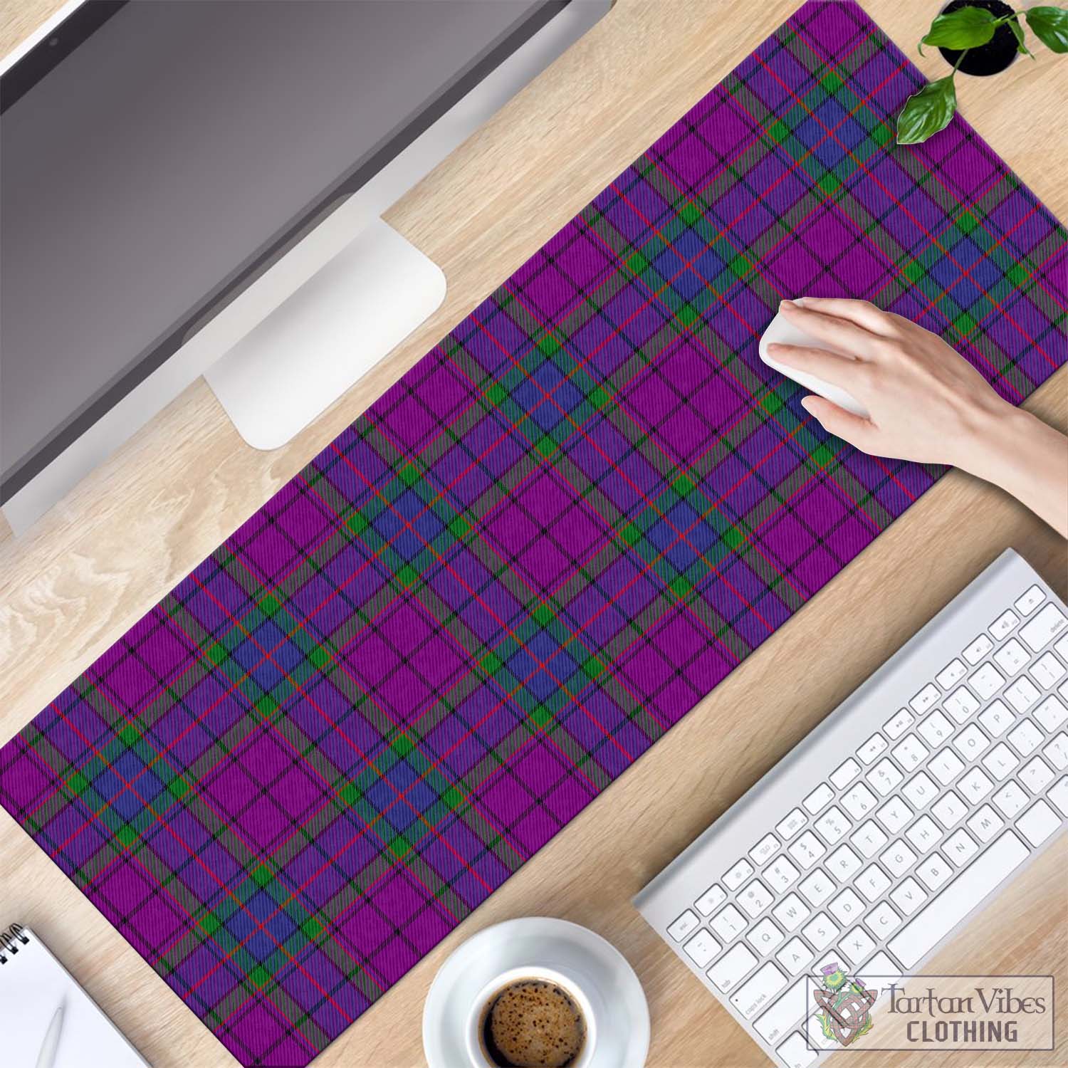 Tartan Vibes Clothing Wardlaw Modern Tartan Mouse Pad