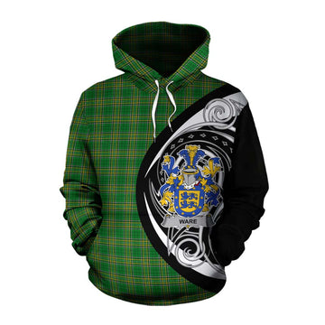 Ware Irish Clan Cotton Hoodie Celtic Circle Style Pullover Hoodie XS - Tartan Vibes Clothing