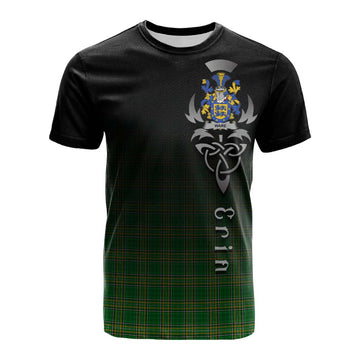 Ware Irish Clan Cotton T-shirt with Coat of Arms Erin Go Bragh Celtic Inspired Kid's Shirt - Tartan Vibes Clothing