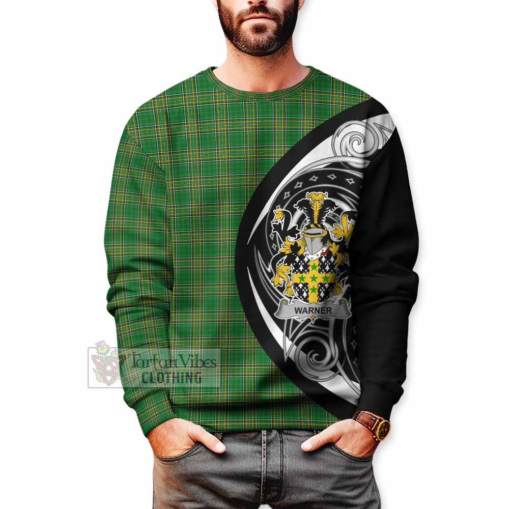 Warner Irish Clan Sweatshirt Celtic Circle Style - Tartan Vibes Clothing