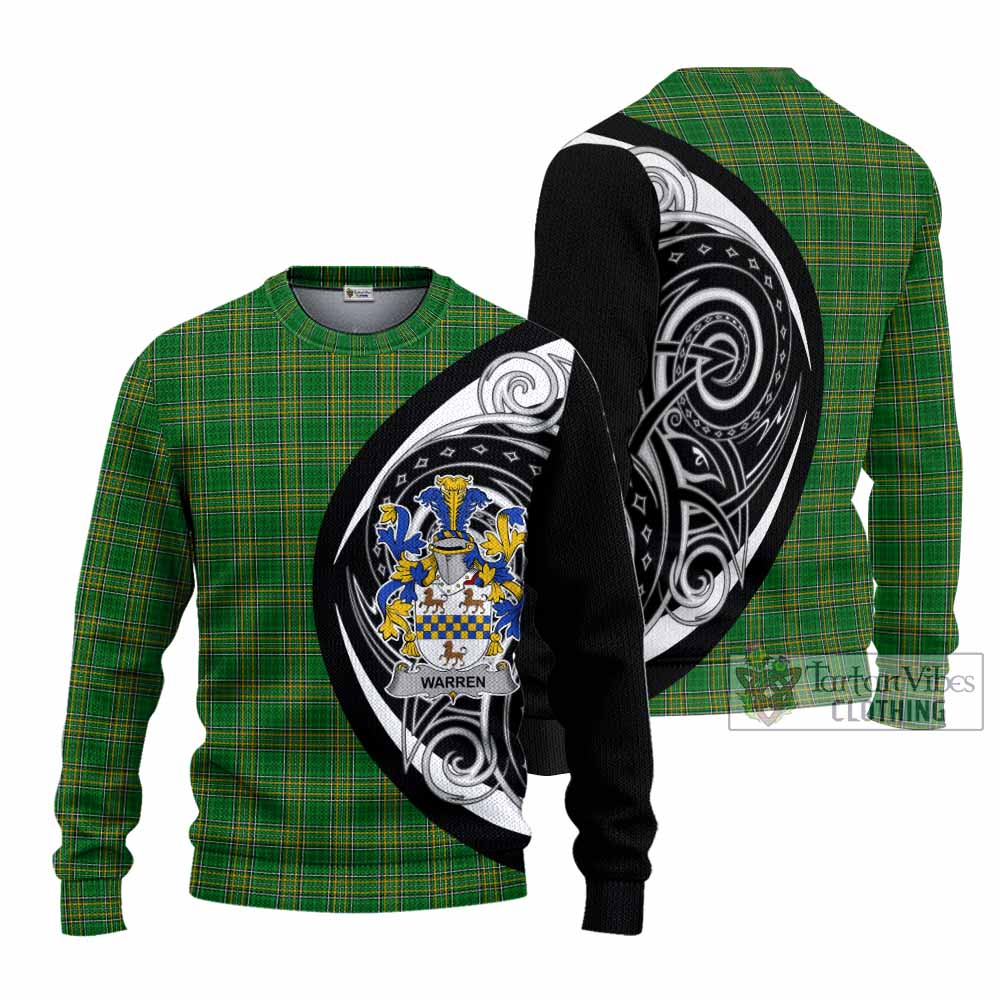 Warren Irish Clan Knitted Sweater Celtic Circle Style - Tartan Vibes Clothing