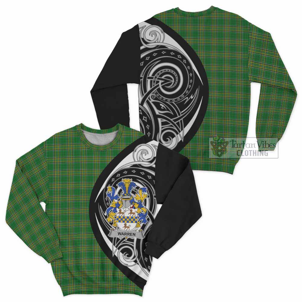 Warren Irish Clan Sweatshirt Celtic Circle Style - Tartan Vibes Clothing
