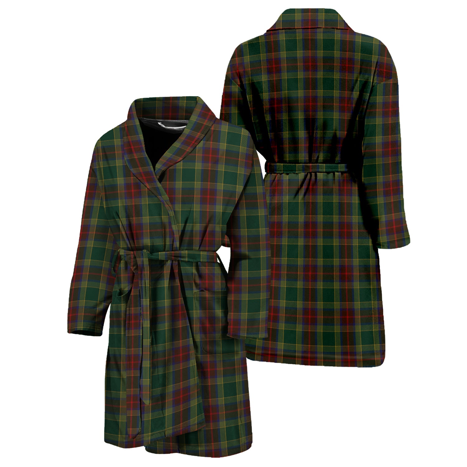 Waterford County Ireland Tartan Bathrobe Unisex M - Tartan Vibes Clothing