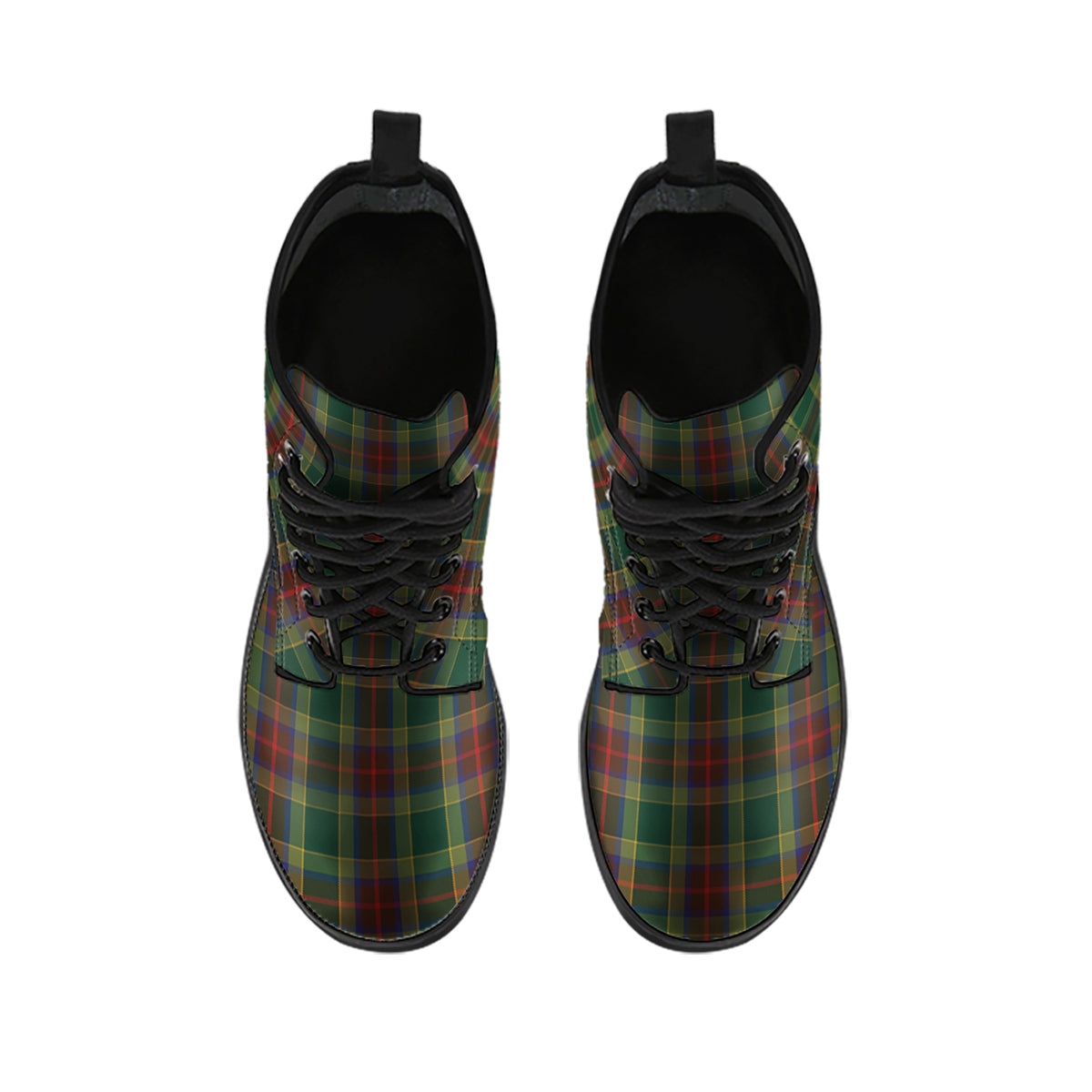 Waterford County Ireland Tartan Leather Boots - Tartan Vibes Clothing