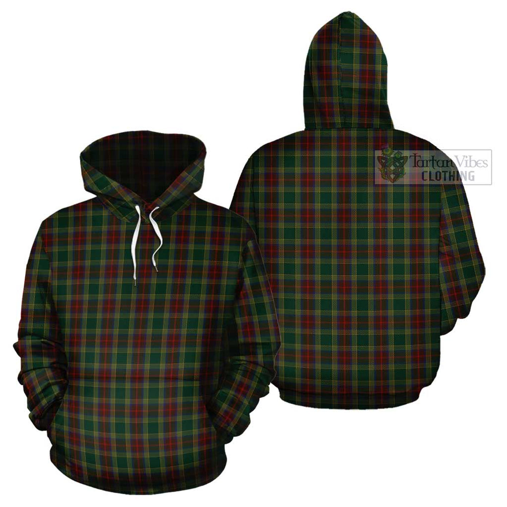 Waterford County Ireland Tartan Cotton Hoodie Pullover Hoodie - Tartan Vibes Clothing