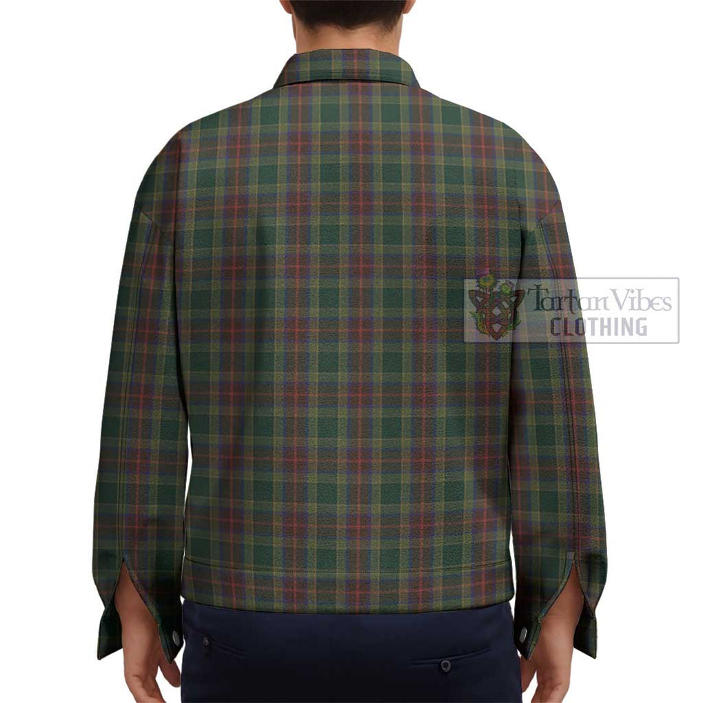 Waterford County Ireland Tartan Unisex Lapel Cotton Jacket - Tartan Vibes Clothing