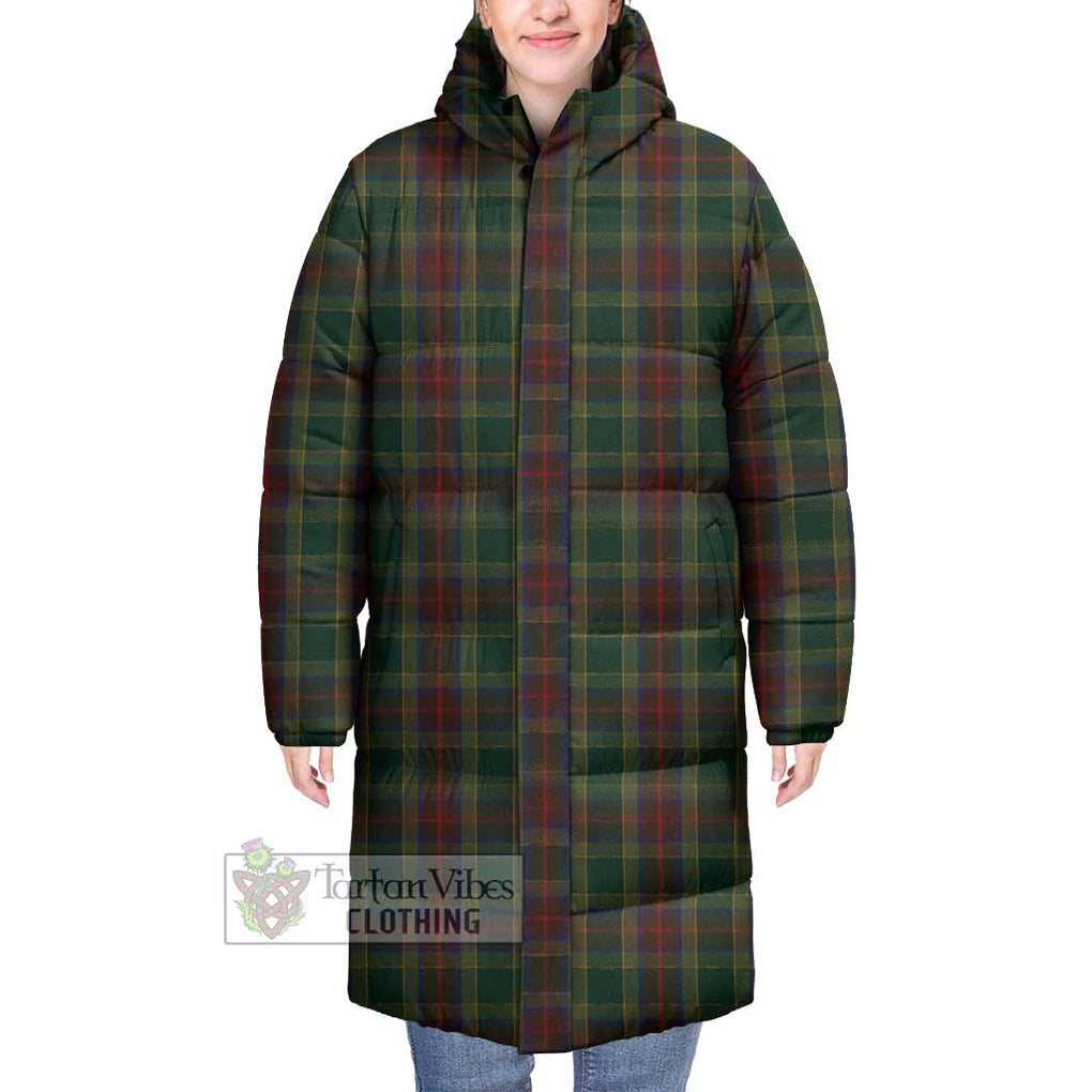 Tartan Vibes Clothing Waterford County Ireland Tartan Long Down Jacket