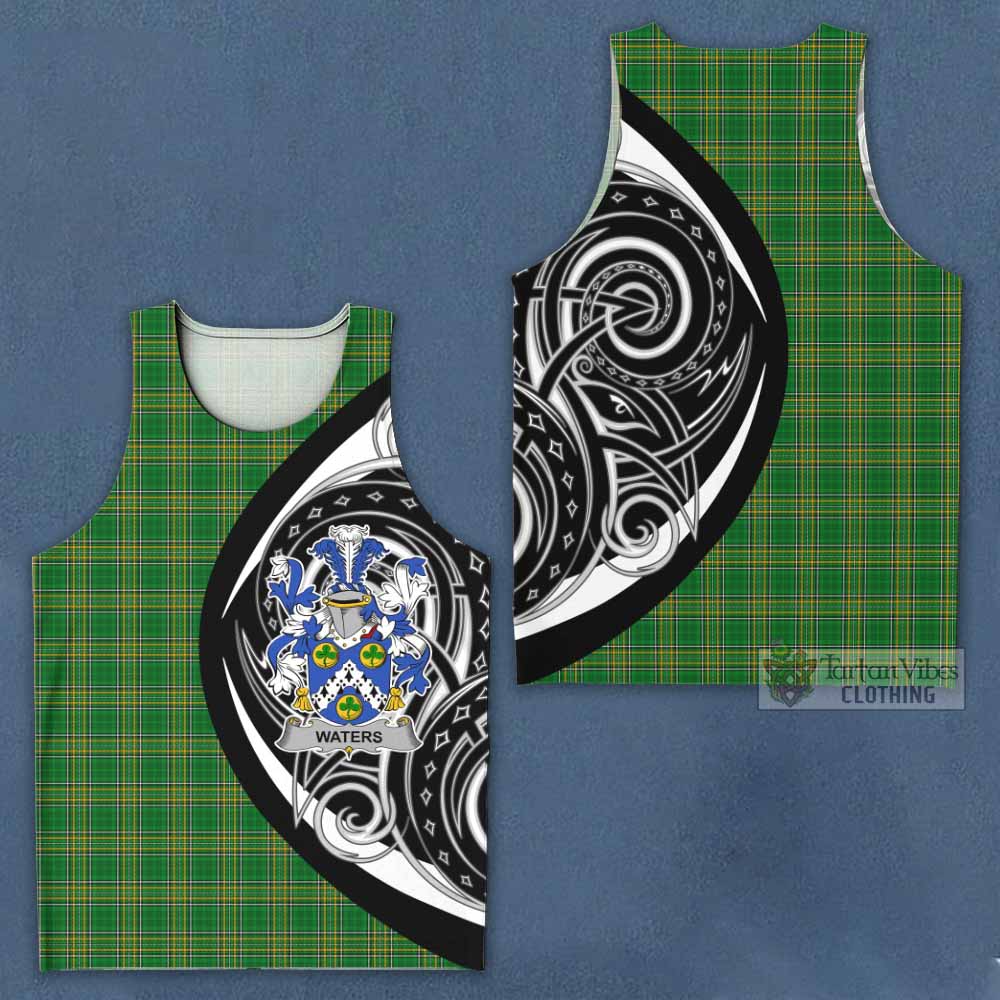 Waters Irish Clan Men's Tank Top Celtic Circle Style - Tartan Vibes Clothing