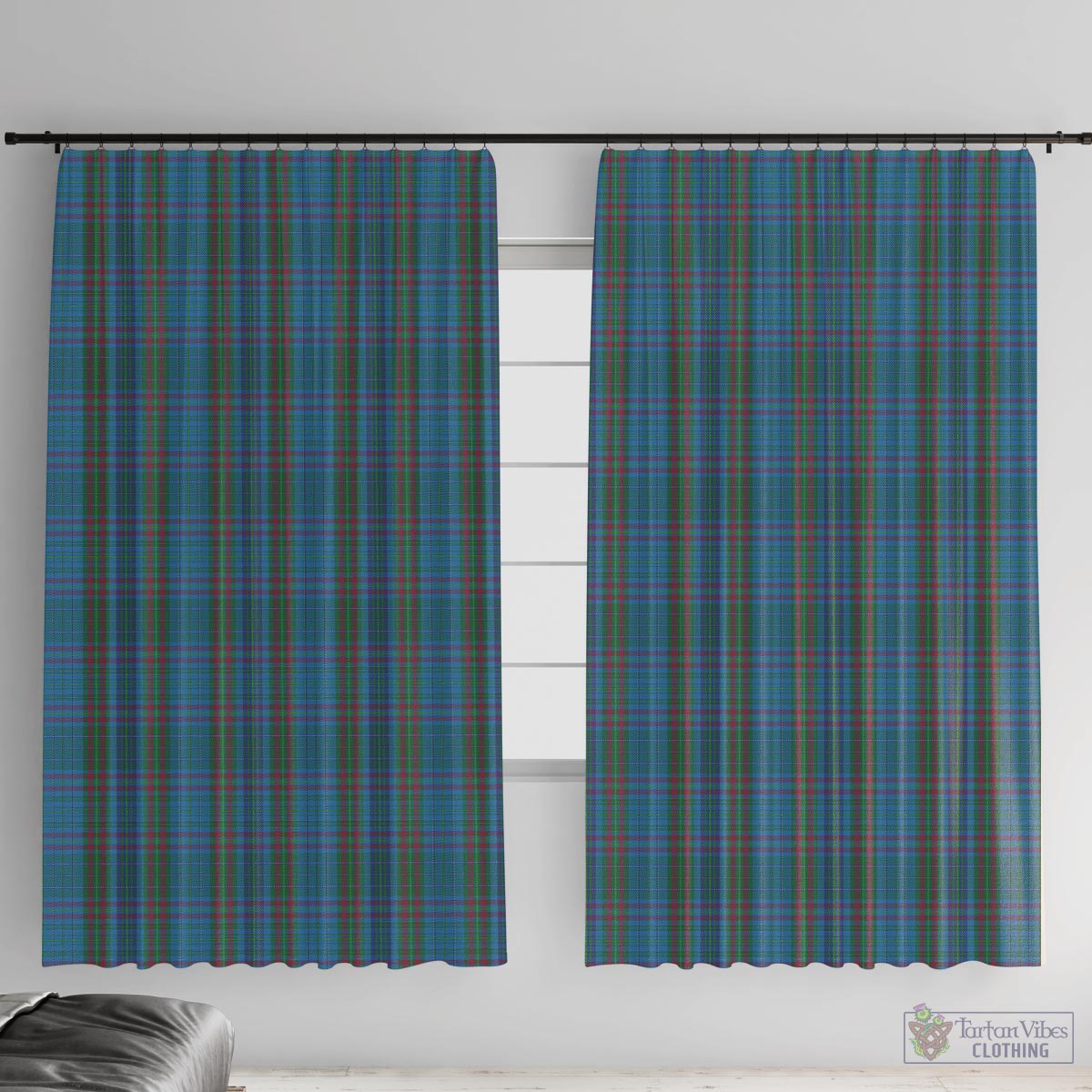 Watkins of Wales Tartan Window Curtain