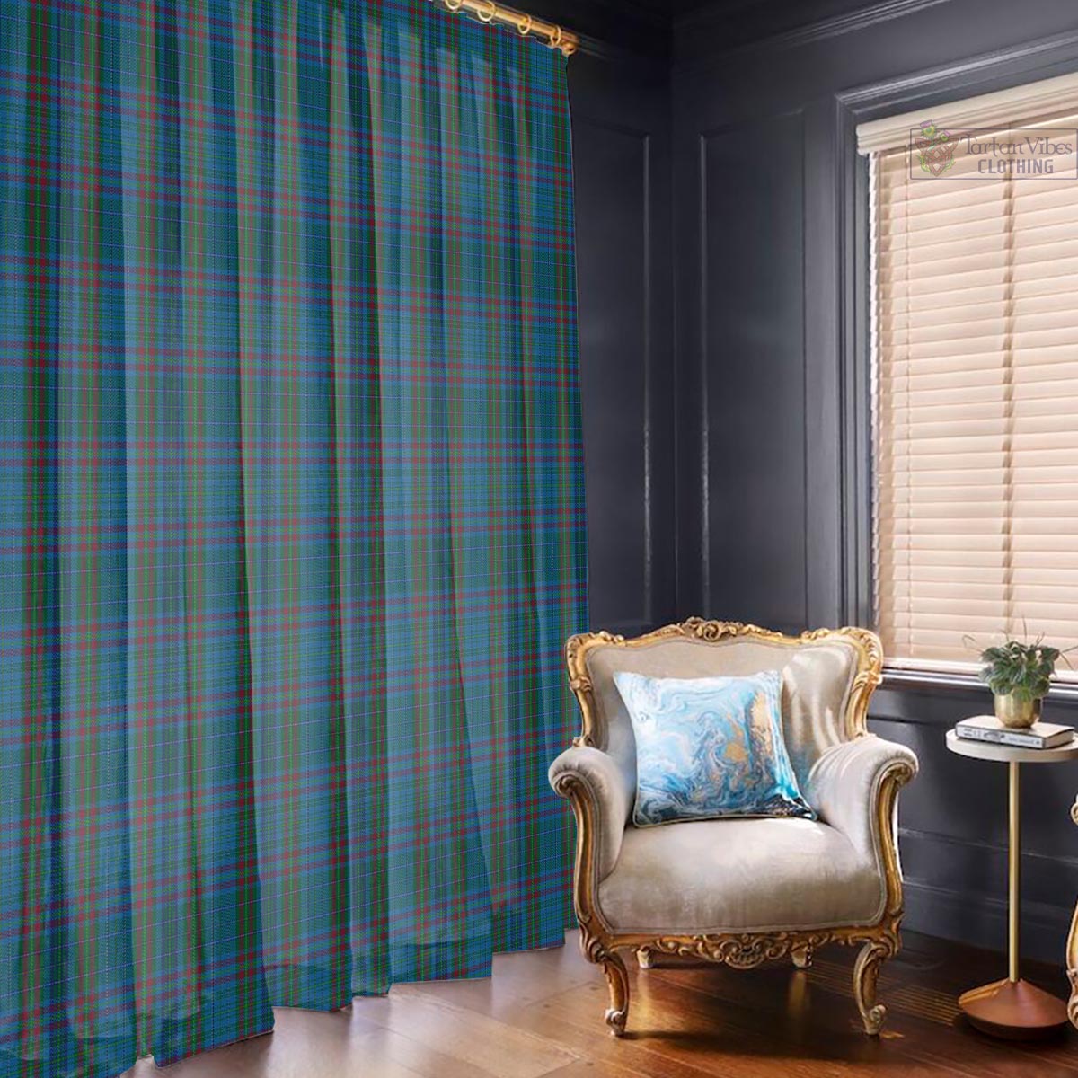 Watkins of Wales Tartan Window Curtain