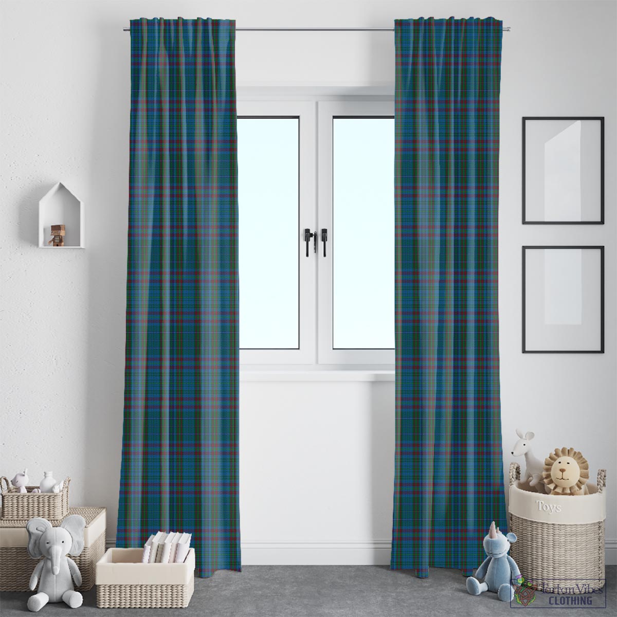 Watkins of Wales Tartan Window Curtain