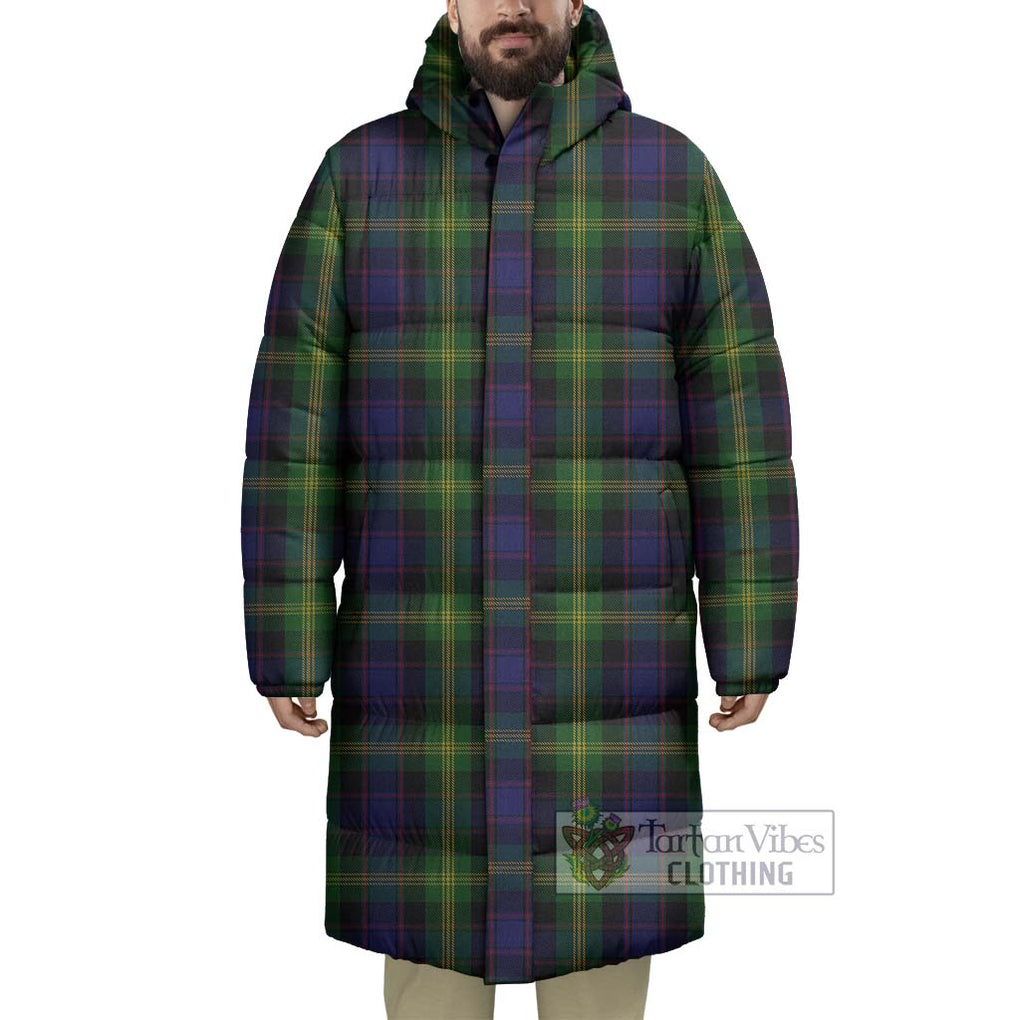 Tartan Vibes Clothing Watson Tartan Long Down Jacket