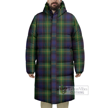 Watson Tartan Long Down Jacket