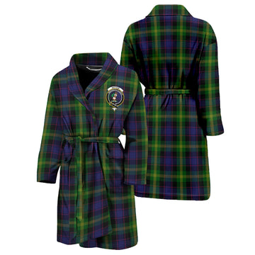 Watson Tartan Bathrobe with Family Crest