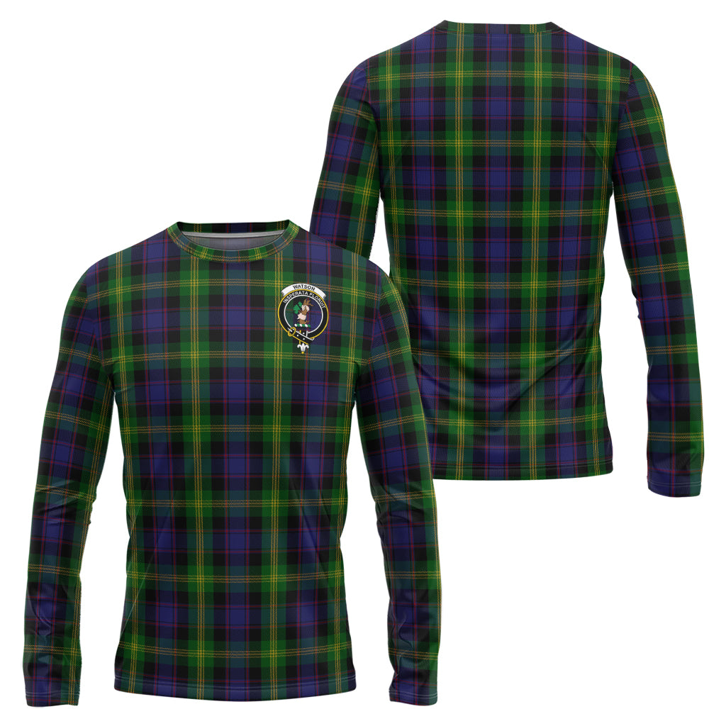 watson-tartan-long-sleeve-t-shirt-with-family-crest