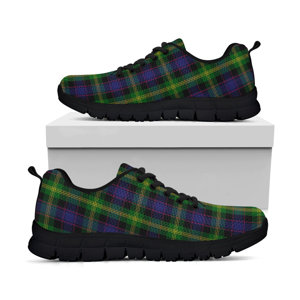 Watson Tartan Sneakers Kid's Sneakers - Tartan Vibes Clothing