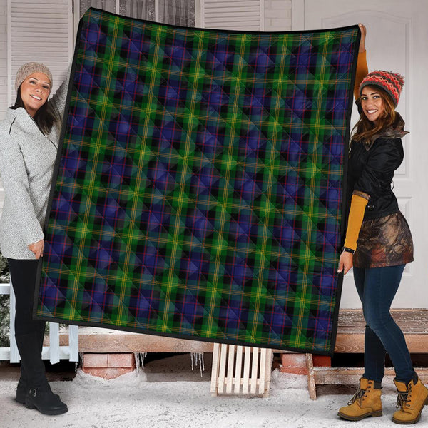 Watson Tartan Quilt Super King Quilt 91" x 110" - Tartan Vibes Clothing