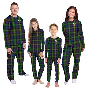 Watson Tartan Pajamas Family Set with Family Crest