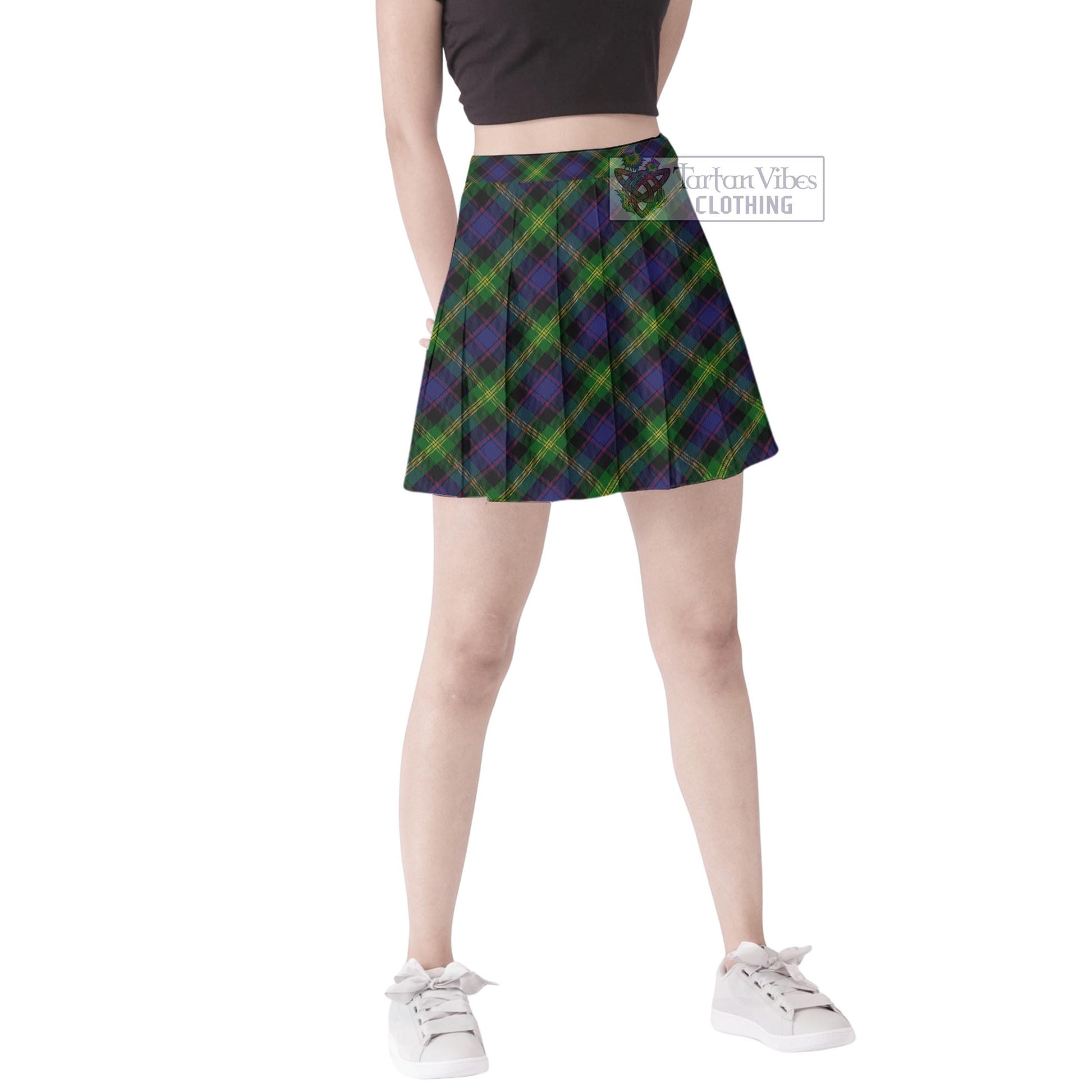 Tartan Vibes Clothing Watson Tartan Women's Plated Mini Skirt