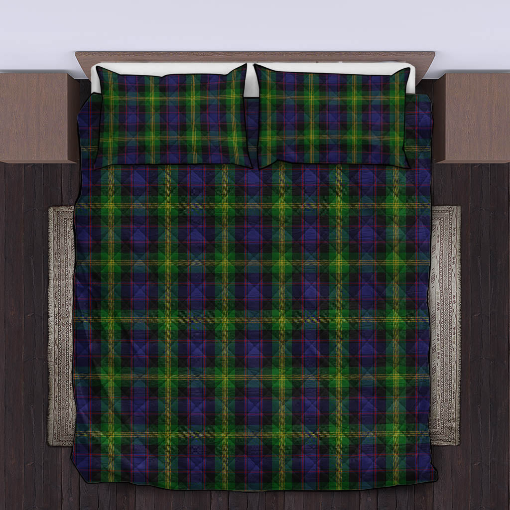 Watson Tartan Quilt Bed Set King - Tartan Vibes Clothing