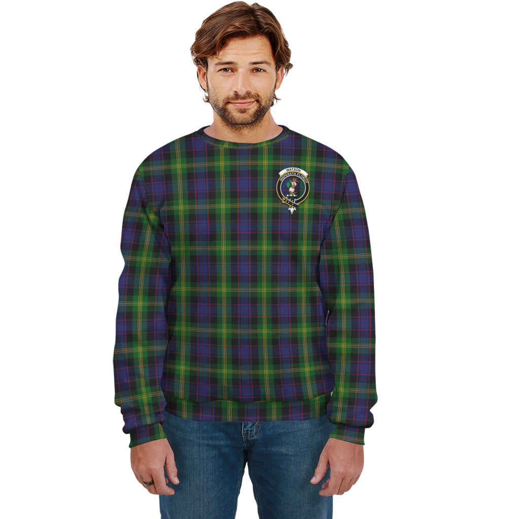 watson-tartan-sweatshirt-with-family-crest