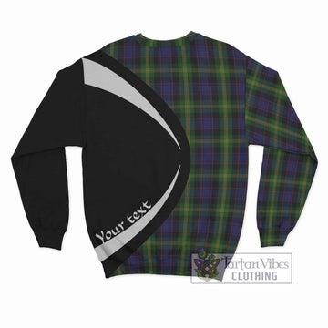 Watson Tartan Sweatshirt with Family Crest Circle Style