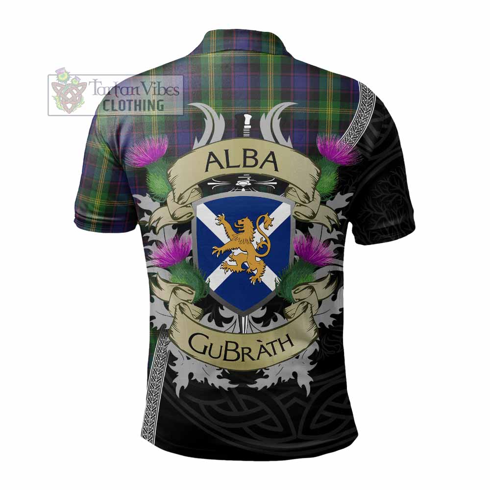 Watson Tartan Family Crest Polo Shirt Lion Rampant Royal Thistle Shield Celtic Inspired - Tartan Vibes Clothing