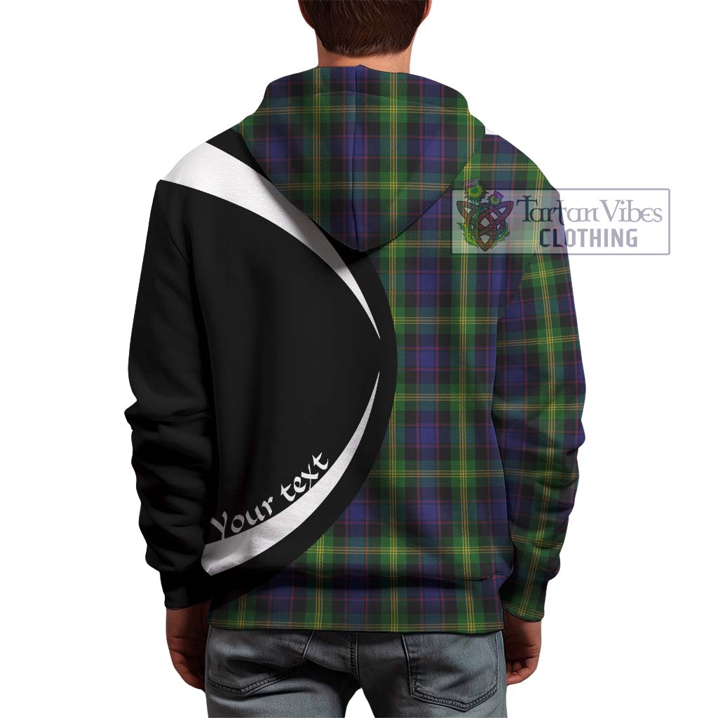 Watson Tartan Hoodie with Family Crest Circle Style - Tartan Vibes Clothing