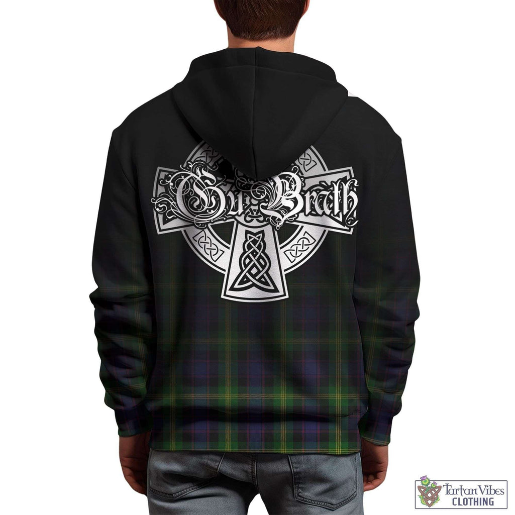 Tartan Vibes Clothing Watson Tartan Hoodie Featuring Alba Gu Brath Family Crest Celtic Inspired