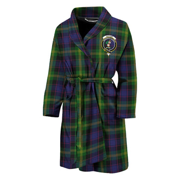 Watson Tartan Bathrobe with Family Crest