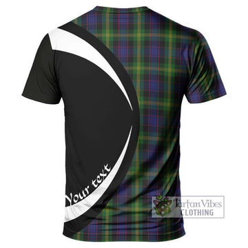 Watson Tartan T-Shirt with Family Crest Circle Style