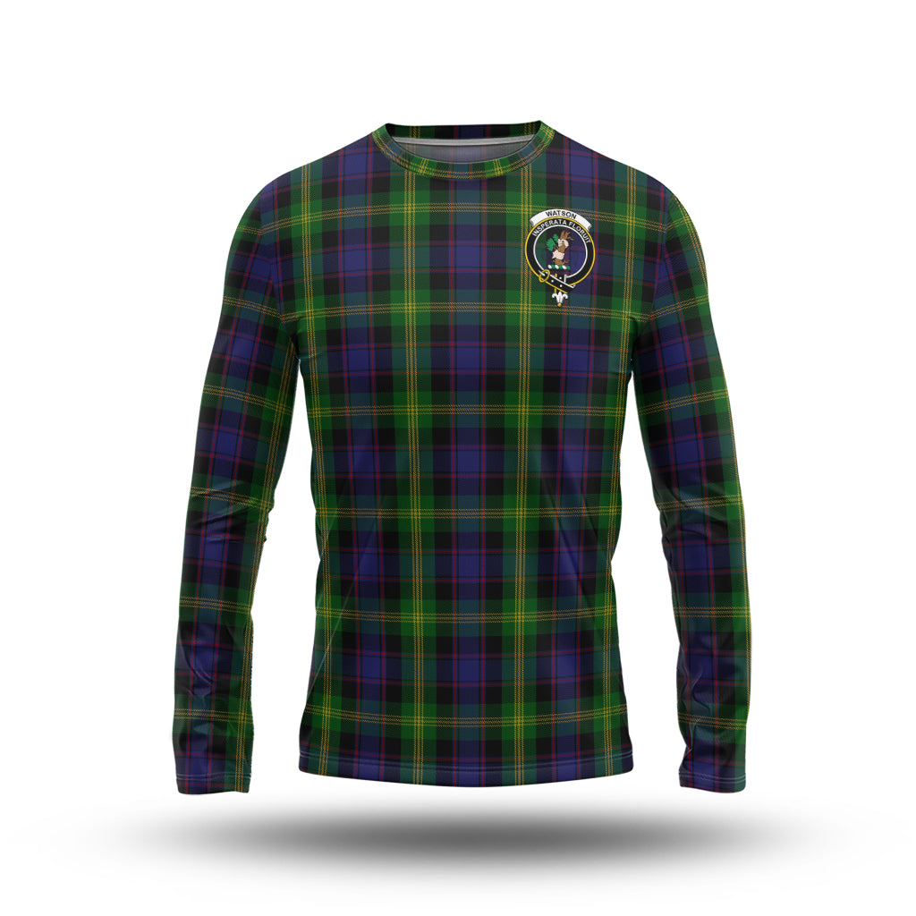 watson-tartan-long-sleeve-t-shirt-with-family-crest