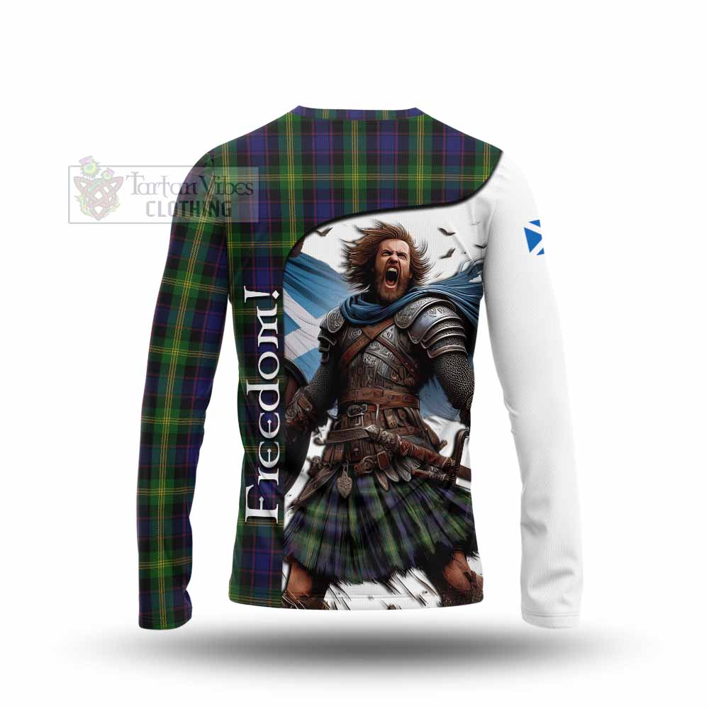 Tartan Vibes Clothing Watson Crest Tartan Long Sleeve T-Shirt Inspired by the Freedom of Scottish Warrior