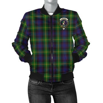 Watson Tartan Bomber Jacket with Family Crest