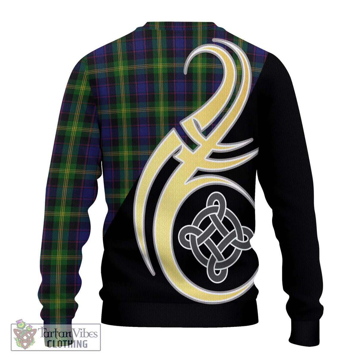 Watson Tartan Ugly Sweater with Family Crest and Celtic Symbol Style - Tartan Vibes Clothing