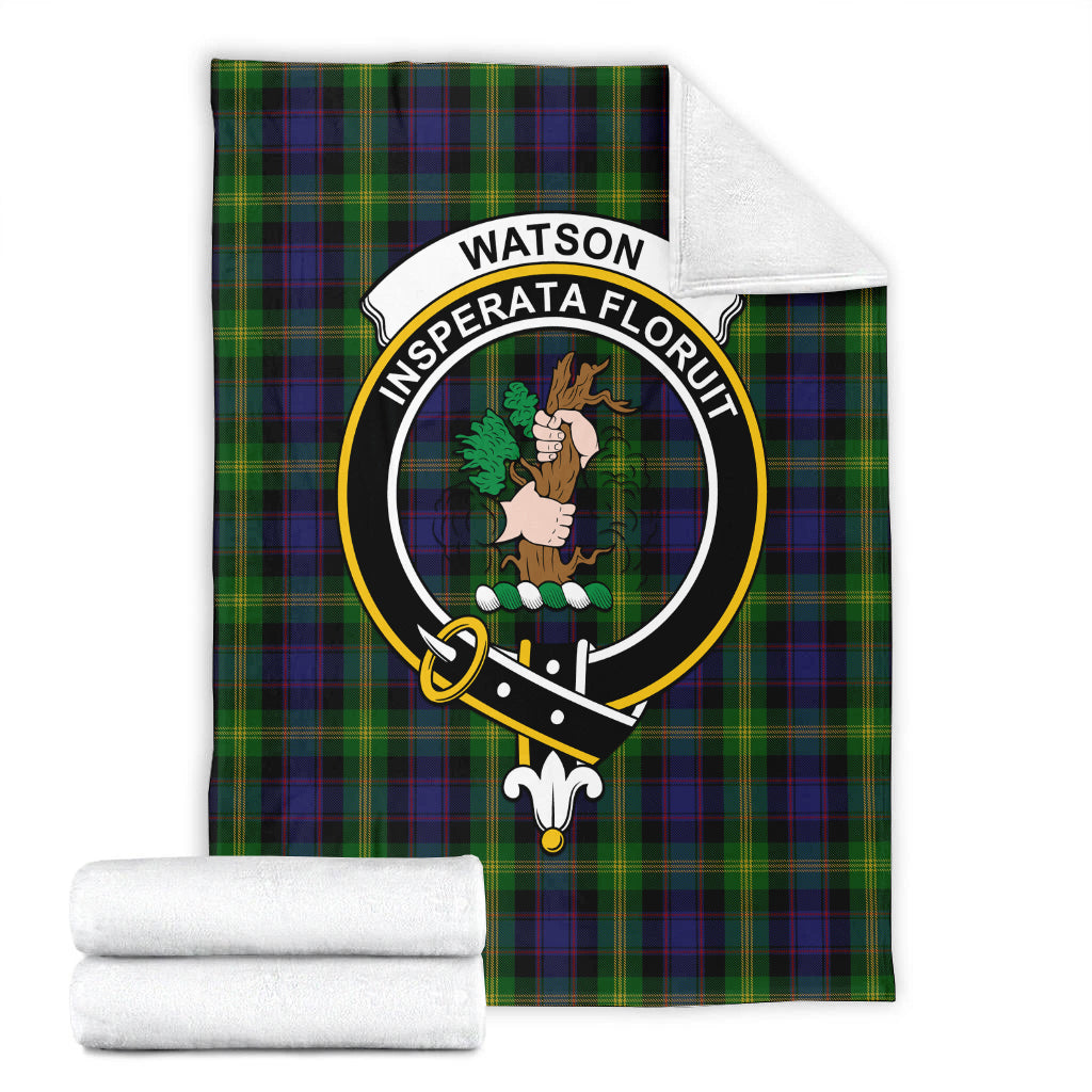 watson-tartab-blanket-with-family-crest